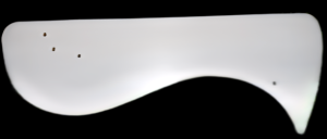 Wing Right White Replacement