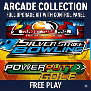 Arcade Collection Full Upgrade Kit With Control Panel Free Play